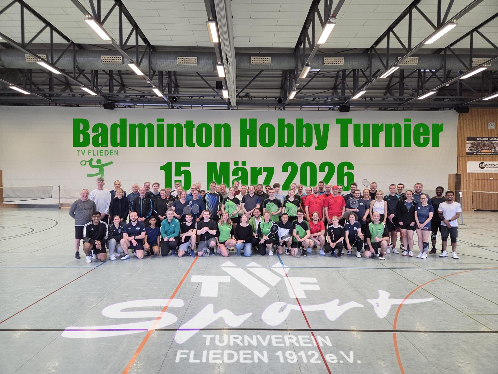 Spiel, Spaß und Sport für Hobby-Spieler beim 9. Badminton-Freizeitturnier